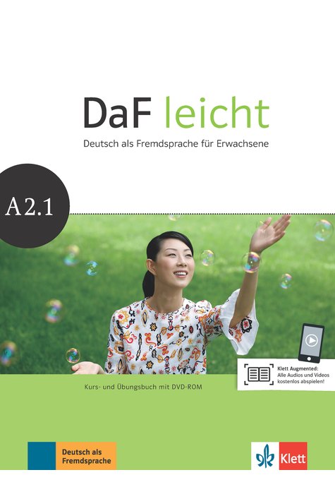 DaF leicht A2.1, Kurs- und Übungsbuch mit DVD-ROM