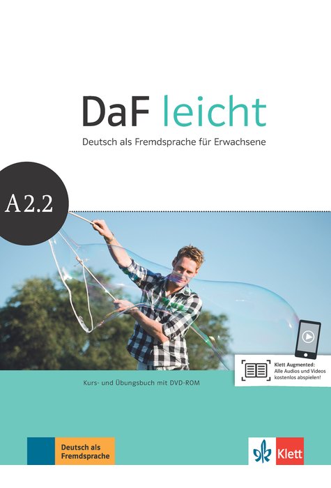 DaF leicht A2.2, Kurs- und Übungsbuch mit DVD-ROM