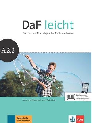 DaF leicht A2.2, Kurs- und Übungsbuch mit DVD-ROM