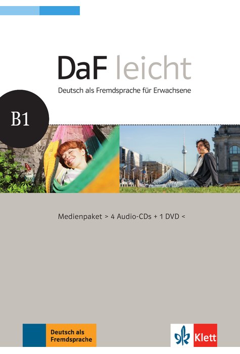 DaF leicht B1, Medienpaket (4 Audio-CDs + 1 DVD)