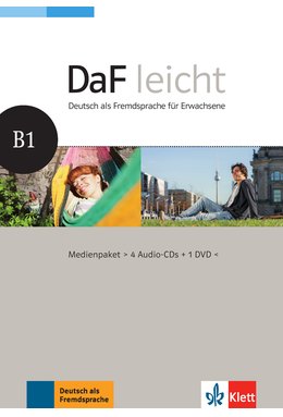 DaF leicht B1, Medienpaket (4 Audio-CDs + 1 DVD)