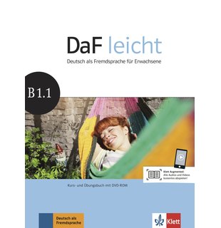 DaF leicht B1.1, Kurs- und Übungsbuch mit DVD-ROM