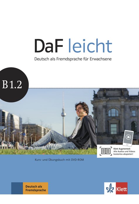 DaF leicht B1.2, Kurs- und Übungsbuch mit DVD-ROM