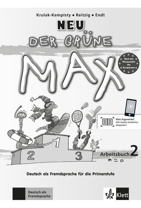 Der Grüne Max Neu 2, Arbeitsbuch mit Audio-CD
