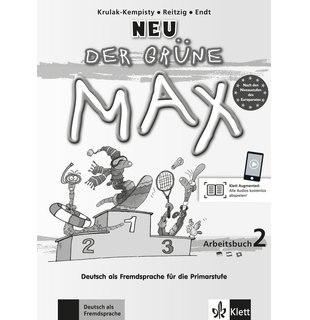 Der Grüne Max Neu 2, Arbeitsbuch mit Audio-CD