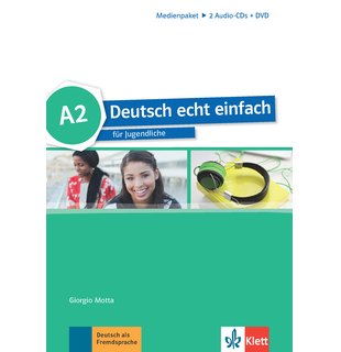 Deutsch echt einfach A2. Medienpaket (2 Audio-CDs + DVD)