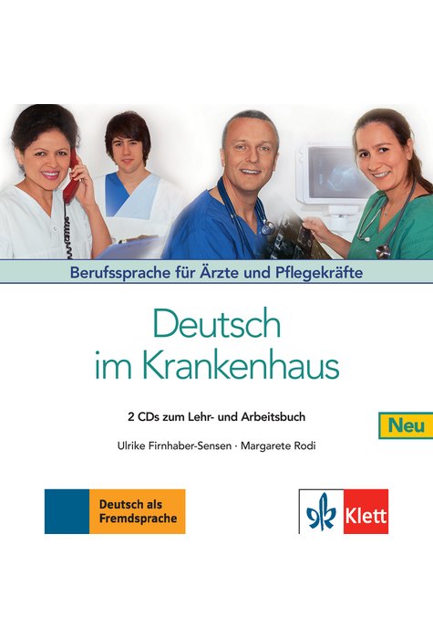 Deutsch im Krankenhaus Neu, 2 Audio-CDs