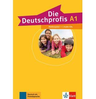 Die Deutschprofis A1, Medienpaket (2 Audio-CDs)