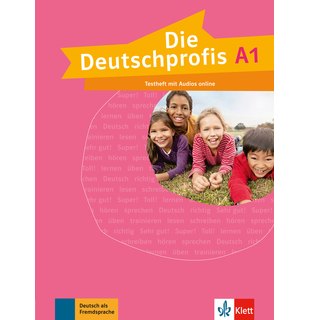 Die Deutschprofis A1, Testheft mit Audios online