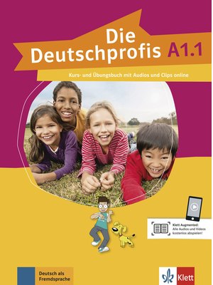 Die Deutschprofis A1.1, Kurs- und Übungsbuch mit Audios und Clips online