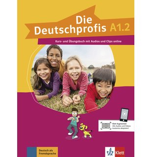 Die Deutschprofis A1.2, Kurs- und Übungsbuch mit Audios und Clips online