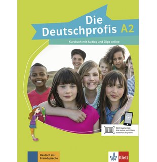 Die Deutschprofis A2, Kursbuch mit Audios und Clips online