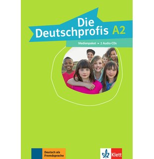 Die Deutschprofis A2, Medienpaket (2 Audio-CDs)