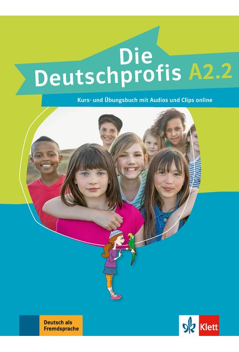 Die Deutschprofis A2.2, Kurs- und Übungsbuch mit Audios und Clips online