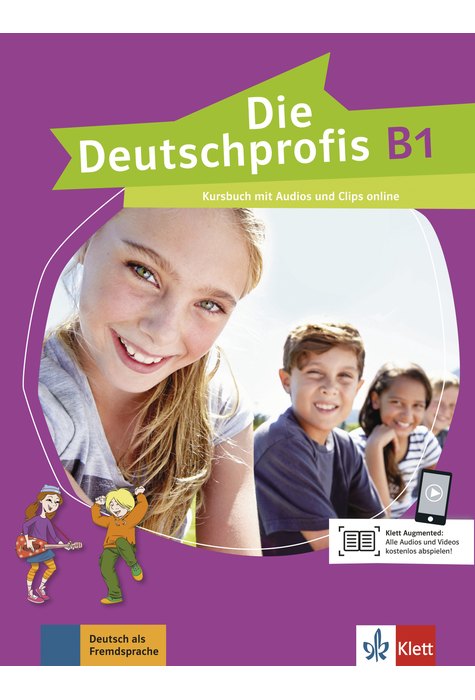 Die Deutschprofis B1, Kursbuch mit Audios und Clips online