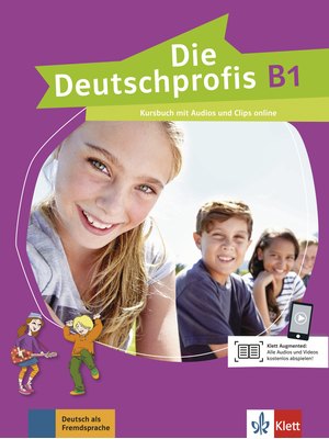 Die Deutschprofis B1, Kursbuch mit Audios und Clips online