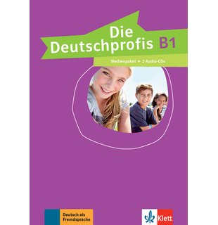 Die Deutschprofis B1, Medienpaket (2 Audio-CDs)