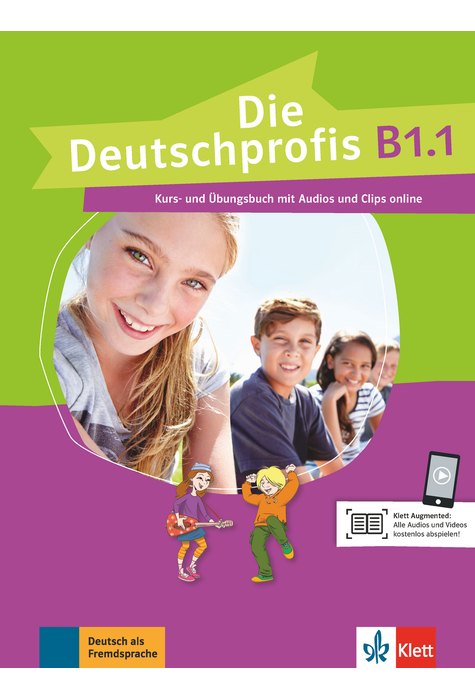 Die Deutschprofis B1.1, Kurs- und Übungsbuch mit Audios und Clips online