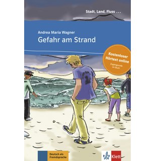 Gefahr am Strand, Buch + Online-Angebot