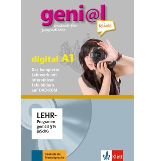 geni@l klick A1, Lehrwerk digital mit interaktiven Tafelbildern