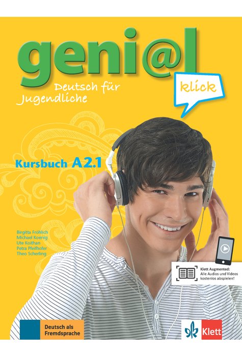 geni@l klick A2.1, Kursbuch mit Audio-Dateien zum Download