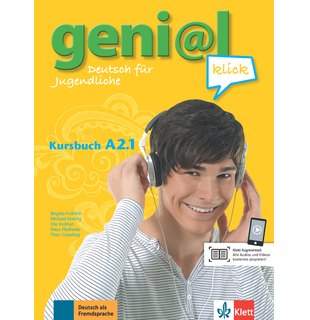 geni@l klick A2.1, Kursbuch mit Audio-Dateien zum Download
