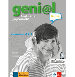 geni@l klick A2.1, Arbeitsbuch mit Audio-Dateien zum Download