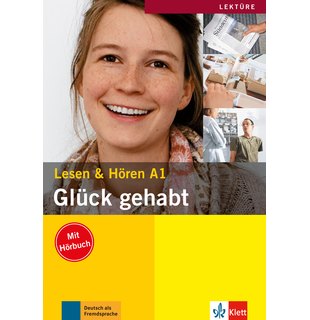 Glück gehabt, Buch mit Audio-CD