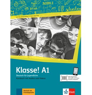 Klasse! A1, Kursbuch mit Audios und Videos