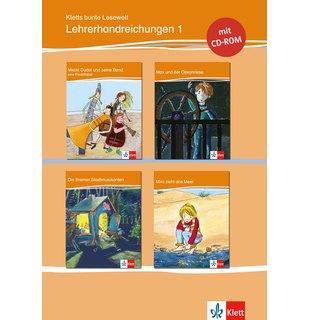 Kletts bunte Lesewelt, Buch mit Audio-CD und CD-ROM