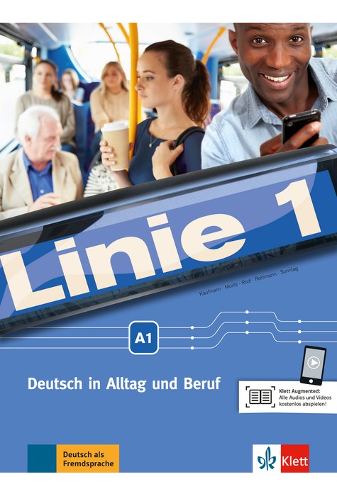 Linie 1 A1, Kurs- und Übungsbuch mit DVD-ROM