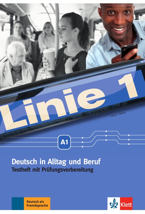 Linie 1 A1, Testheft mit Prüfungsvorbereitung und Audio-CD