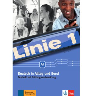 Linie 1 A1, Testheft mit Prüfungsvorbereitung und Audio-CD
