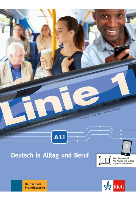 Linie 1 A1.1, Kurs- und Übungsbuch mit DVD-ROM