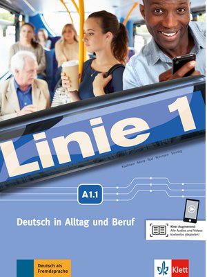 Linie 1 A1.1, Kurs- und Übungsbuch mit DVD-ROM