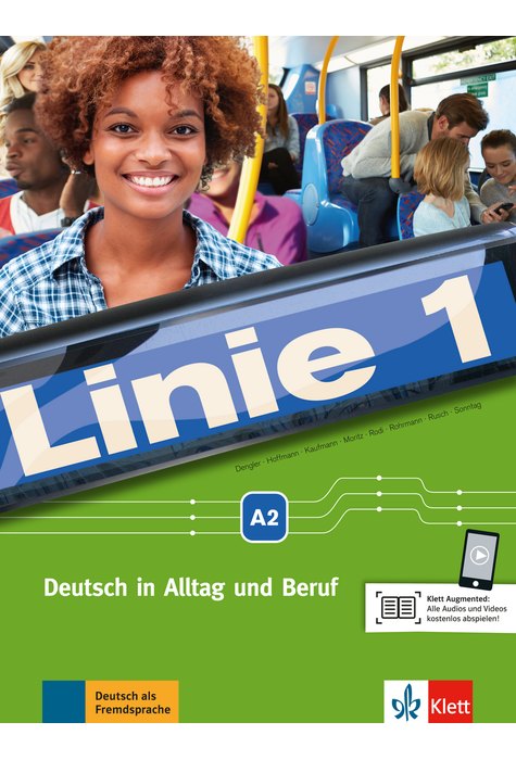 Linie 1 A2, Kurs- und Übungsbuch mit DVD-ROM