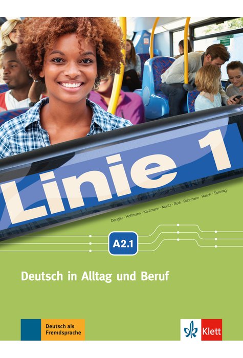Linie 1 A2.1, Kurs- und Übungsbuch mit DVD-ROM