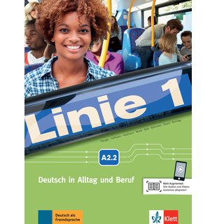 Linie 1 A2.2, Kurs- und Übungsbuch mit DVD-ROM