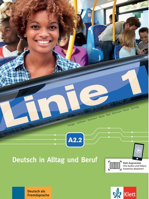 Linie 1 A2.2, Kurs- und Übungsbuch mit DVD-ROM