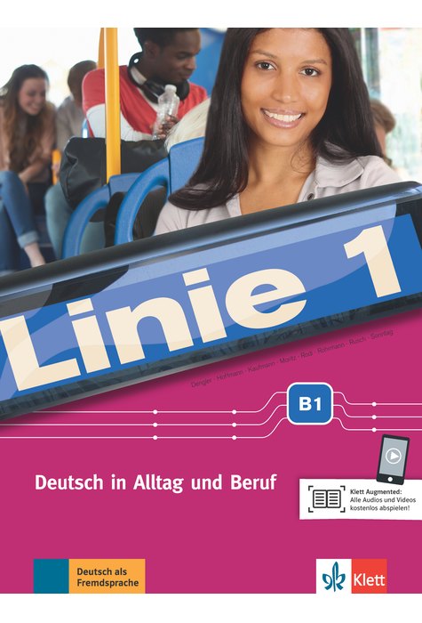 Linie 1 B1, Kurs- und Übungsbuch mit DVD-ROM