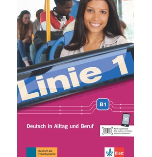 Linie 1 B1, Kurs- und Übungsbuch mit DVD-ROM