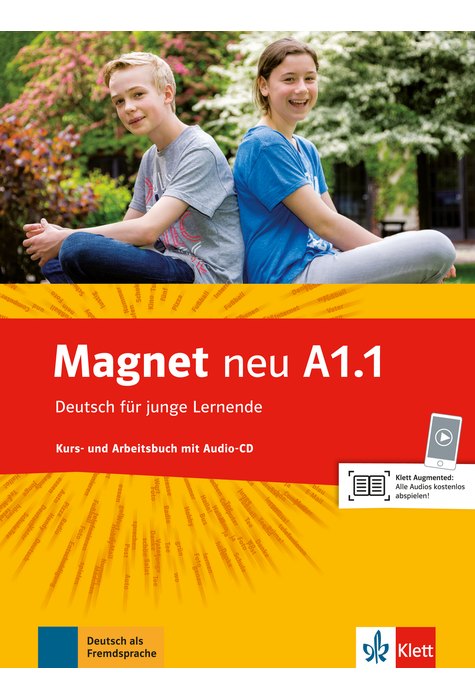 Magnet neu A1.1, Kurs- und Arbeitsbuch mit Audio-CD
