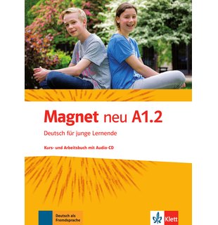 Magnet neu A1.2, Kurs- und Arbeitsbuch mit Audio-CD