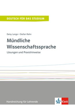 Mündliche Wissenschaftssprache, Handreichung für Lehrende