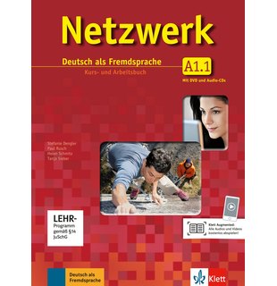 Netzwerk A1.1, Kurs- und Arbeitsbuch mit DVD und 2 Audio-CDs