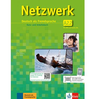 Netzwerk A2.2, Kurs- und Arbeitsbuch mit DVD und 2 Audio-CDs