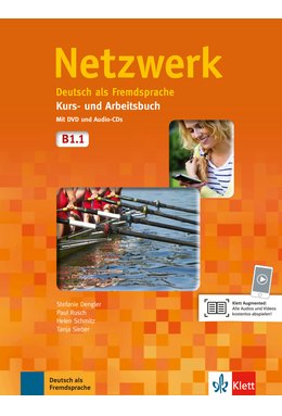 Netzwerk B1.1, Kurs- und Arbeitsbuch mit DVD und 2 Audio-CDs