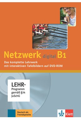 Netzwerk digital B1, Lehrwerk digital mit interaktiven Tafelbildern, DVD-ROM