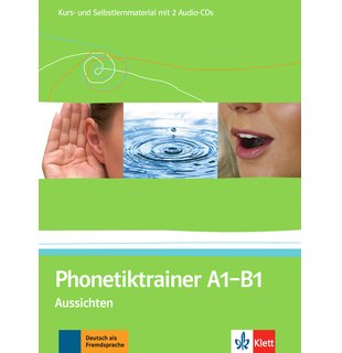 Phonetiktrainer A1-B1, Kurs- und Selbstlernmaterial mit 2 Audio-CDs