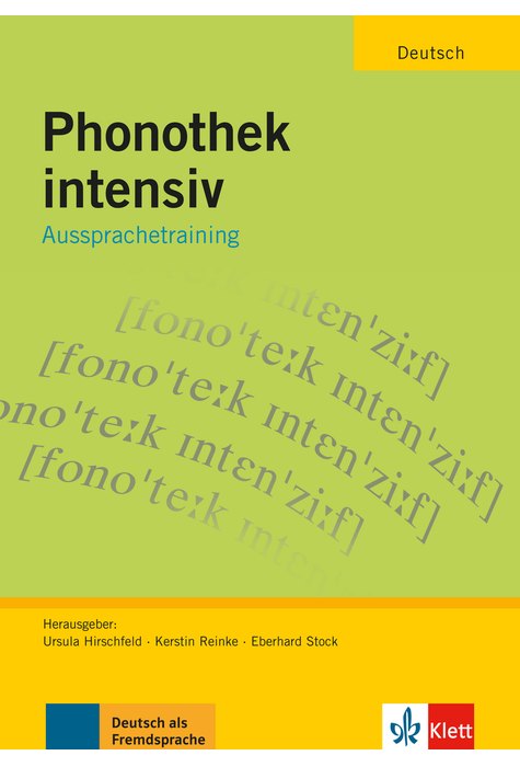 Phonothek intensiv, Arbeits-und Übungsbuch Phonothek intensiv, Arbeits-und Übungsbuch